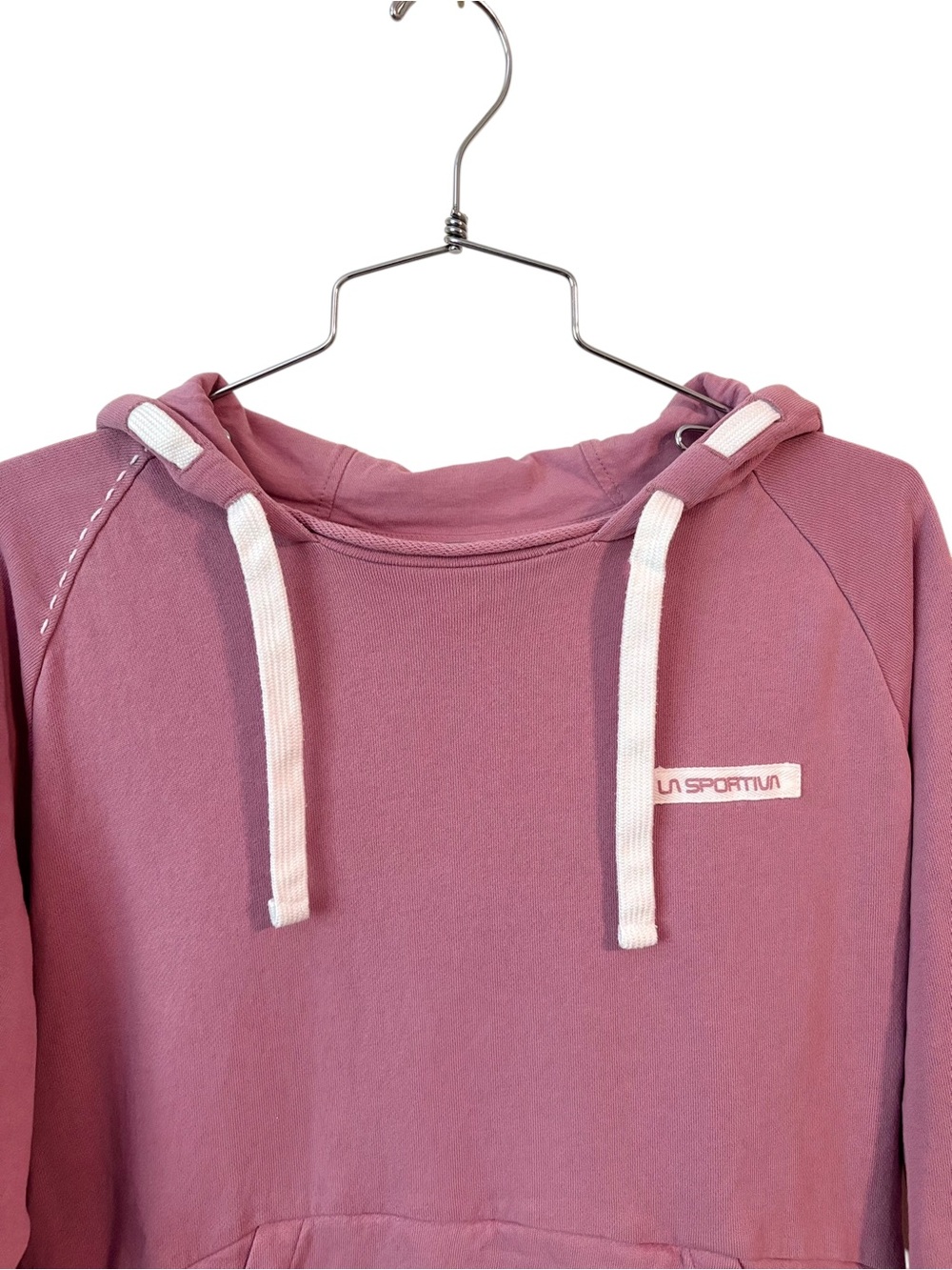La Sportiva Organic Cotton Telendos Hoodie Pink Size XL Climbing Outdoors - Picture 4 of 6
